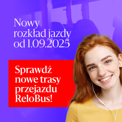 ReloBus bliżej Ciebie - zmiany w rozkładzie jazdy od 1.09.2025