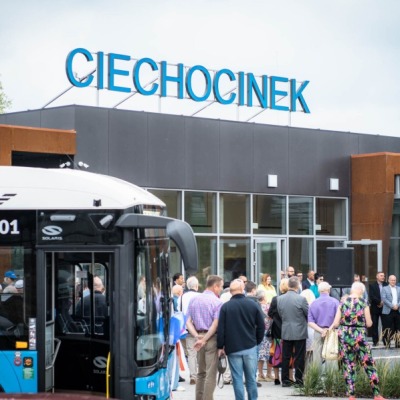 Nowy Dworzec Autobusowy w Ciechocinku